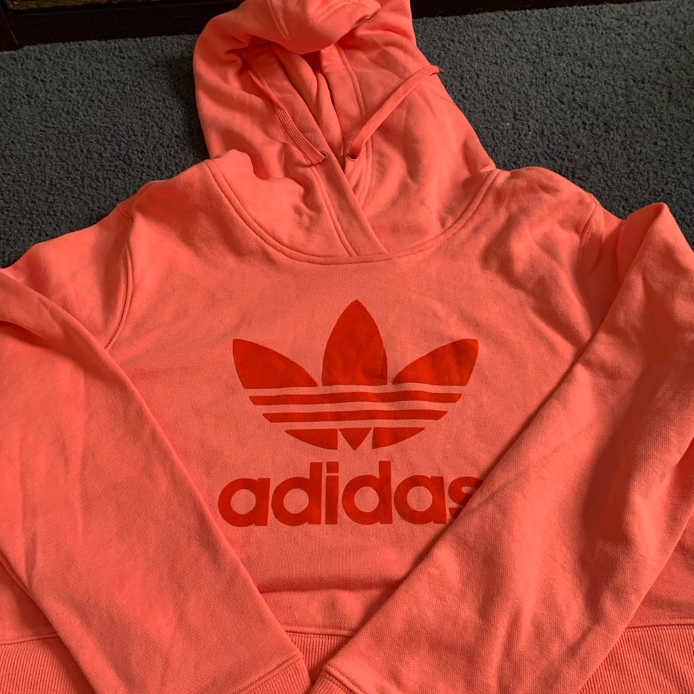 Adidas crop sweatshirt